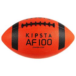 KIPSTA Detská lopta na americký futbal AF100B oranžovo-čierna oranžová Junior