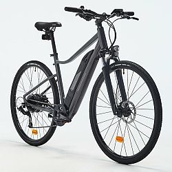 RIVERSIDE Elektrický trekingový bicykel 520 E sivý šedá S