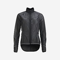 VAN RYSEL Dámska cyklistická bunda do dažďa 900 Ultralight čierna XS