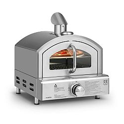 Klarstein Pizzaiolo Neo, plynová pec na pizzu, vrátane kameňa na pizzu, termometer, nehrdzavejúca oceľ