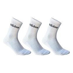 ADIDAS Vysoké tenisové ponožky 3 páry biele 37-39