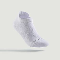 ARTENGO Detské športové ponožky RS 160 nízke 3 páry biele a tmavomodré biela 35-38
