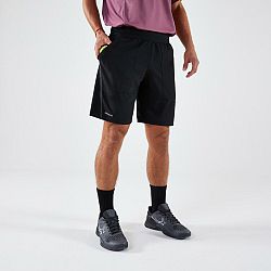 ARTENGO Pánske tenisové šortky Dry+ priedušné čierne XL