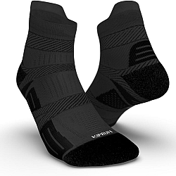 Bežecké ponožky Kiprun Strap tenké čierne 43-44