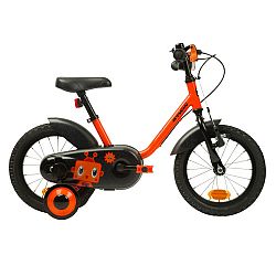 BTWIN 14-palcový bicykel pre deti od 3 do 5 rokov 500 Robot oranžová .