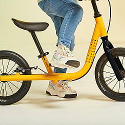 BTWIN Detské odrážadlo Run Ride 900 12-palcové hliníkové žlté okrová 12_QUOTE_