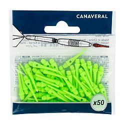 CANAVERAL Hroty na plastové šípky (Soft Tip) zelené 50 ks zelená