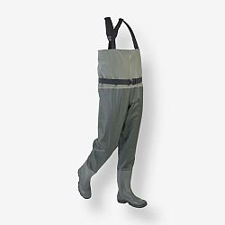 CAPERLAN Rybárske brodiace nohavice PVC - WDS 100 khaki XL 44-45