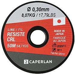 CAPERLAN Vlasec Line Resist CRL 50 m/0,30 mm šedá 30_SLASH_100