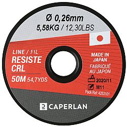 CAPERLAN Vlasec Line Resist CRL 50m/0,26mm biela 26_SLASH_100