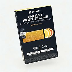 DECATHLON Energetické ovocné želé citrusové 12 × 25 g
