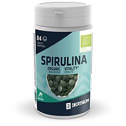 DECATHLON Tablety Spirulina Bio na 3-týždňovú kúru 84 × 0,5 g