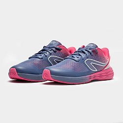 Detská obuv na atletiku AT 500 Kiprun Fast ružovo-modrá ružová 35