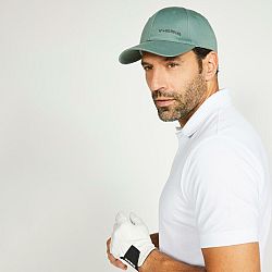 INESIS Pánska golfová polokošeľa s krátkym rukávom MW500 biela XL