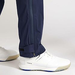 INESIS Pánske golfové nohavice do dažďa RW500 tmavomodré M (L33)