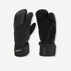 INOVIK Detské hrejivé rukavice na bežecké lyžovanie XC S 500 14 rokov