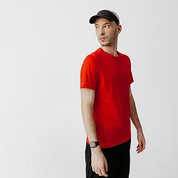 KALENJI Pánske bežecké tričko červené L