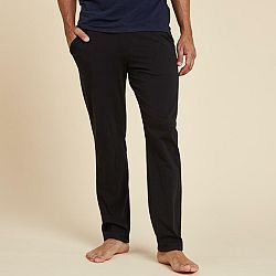 KIMJALY Pánske nohavice na jogu ekologicky navrhnuté čierne S (W30 L33)