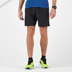 KIPRUN Pánske bežecké šortky na maratón s vreckami čierne XL