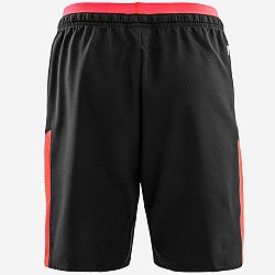 KIPSTA Detské futbalové šortky Viralto Axton čierno-ružové čierna 8-9 r (131-140 cm)