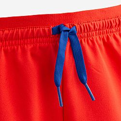 KIPSTA Detské futbalové šortky Viralto Axton oranžovo-modré oranžová 14-15 r (161-172 cm)