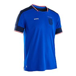 KIPSTA Detský futbalový dres FF500 Francúzsko 2024 modrá 12-13 r (151-160 cm)