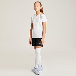 KIPSTA Dievčenské futbalové šortky Viralto čierne 8-9 r (131-140 cm)