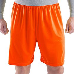 KIPSTA Futbalové šortky F100 pre dospelých oranžové červená XL