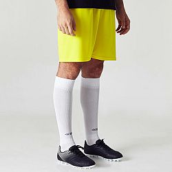 KIPSTA Futbalové šortky pre dospelých F100 žlté žltá L