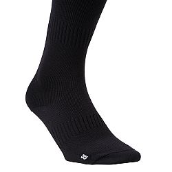 KOROK Ponožky pre dospelých FH500 na pozemný hokej čierne 39-42