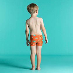 NABAIJI Detské boxerkové plavky oranžové oranžová 2-3 r (89-95 cm)