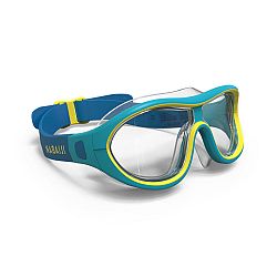 NABAIJI Detské plavecké okuliare Swimdow číre sklá modro-žlté modrá