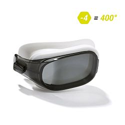 NABAIJI Korekčné sklá k plaveckým okuliarom Selfit veľkosť L -4 zahmlené biela