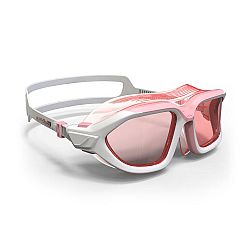 NABAIJI Plavecké okuliare Active veľkosť S bielo-ružové S