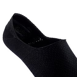 NEWFEEL Členkové ponožky 2 páry čierne 35-38