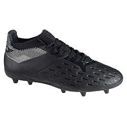 OFFLOAD Pánska syntetická obuv na ragby ADVANCE 500 na suchý povrch čierno-sivá čierna 41