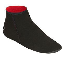 OLAIAN Neoprénové ponožky na surf a bodyboard 100 – 2 mm čierne 39-40