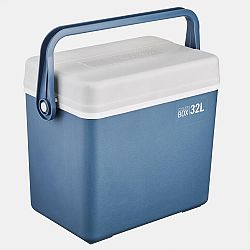 QUECHUA Pevný kempingový chladiaci box 32 l - uchová chlad počas 14 hodín modrá