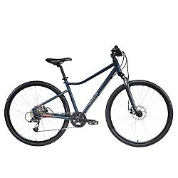 RIVERSIDE Trekingový bicykel 500 modrý XL