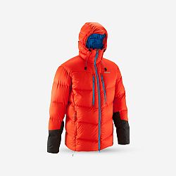 SIMOND Pánska horolezecká páperová bunda Makalu červená oranžová XL