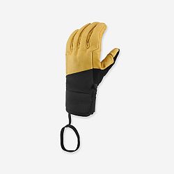 WEDZE Lyžiarske rukavice na freeride 550 medovo-čierne okrová S