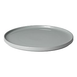 Blomus Servírovací talíř PILAR 35 cm, štěrková šedá Blomu