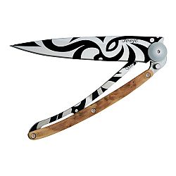deejo Vreckový nôž tattoo 37 g juniper Tribal