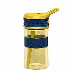 Fľaška EEN Boddels nočná modrá/žltá 400 ml