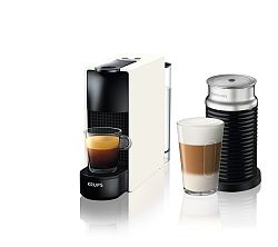 Kávovar na kapsule KRUPS Essenza Mini White & Aeroccino