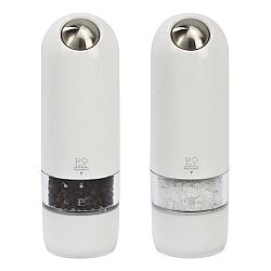 Peugeot Darčeková súprava elektrických mlynčekov na korenie a soľ biely ALASKA